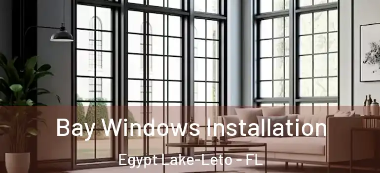  Bay Windows Installation Egypt Lake-Leto - FL